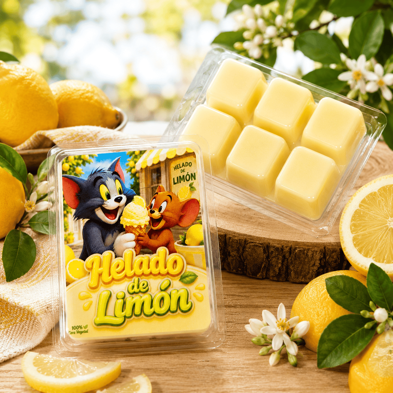 Melt Helado de Limón | Cera Vegetal Perfumada para Quemador Melt Helado de Limón | Cera Vegetal Perfumada para Quemador - Imagen 1