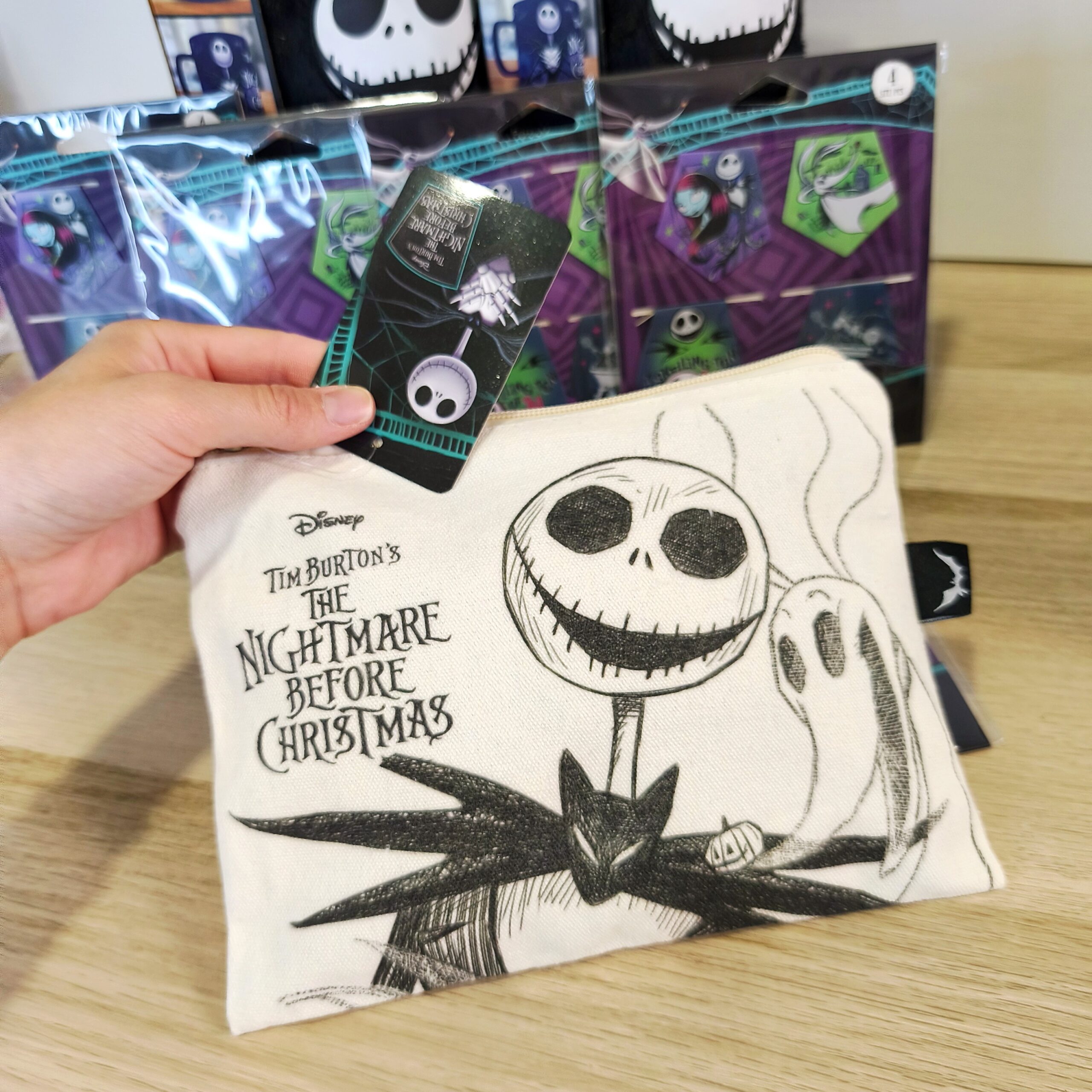 Cartera Grande Jack Skellington Pesadilla Antes de Navidad Cartera Grande Jack Skellington Pesadilla Antes de Navidad - Imagen 1