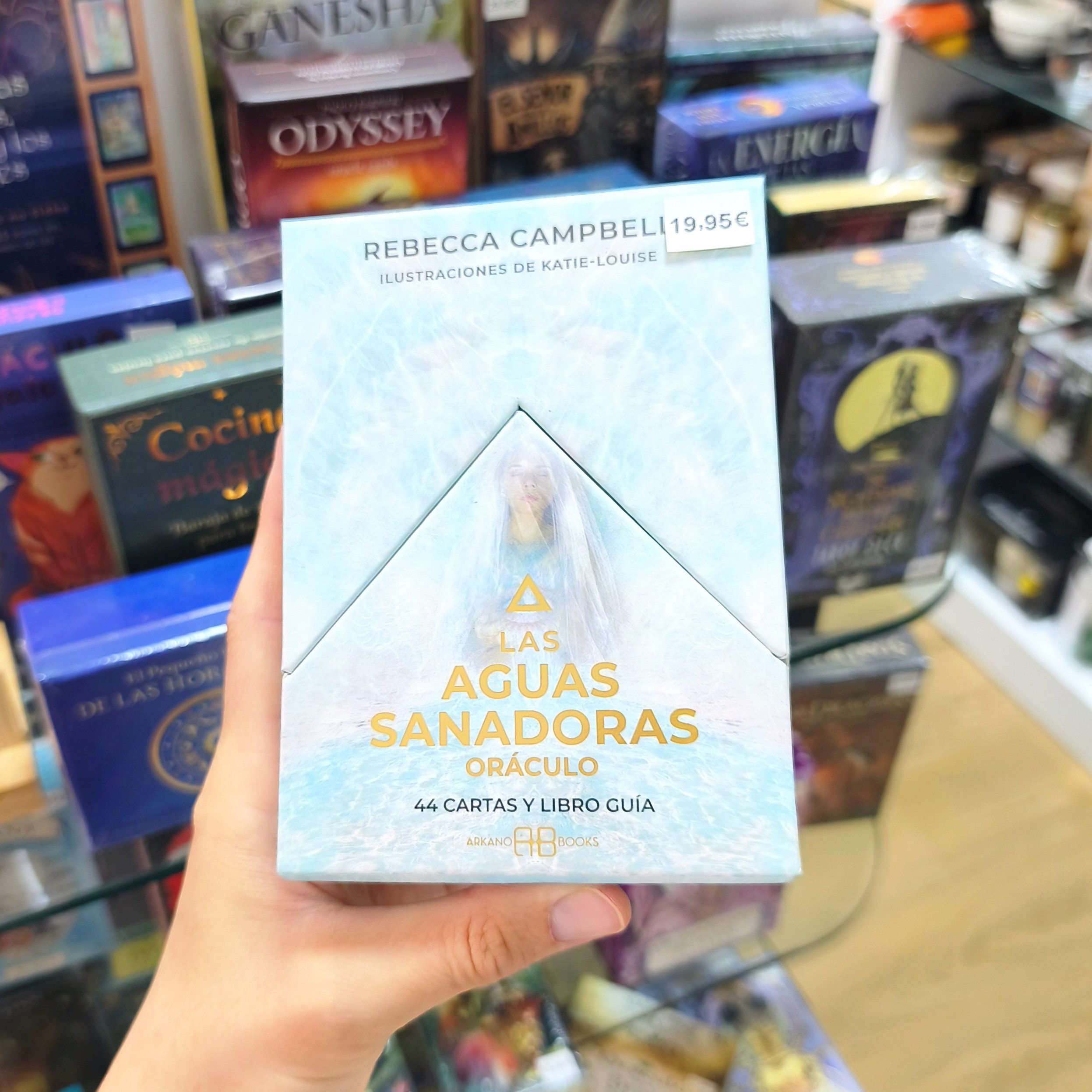 Las Aguas Sanadoras Oráculo | Rebecca Campbell | 44 Cartas y Libro Guía Las Aguas Sanadoras Oráculo | Rebecca Campbell | 44 Cartas y Libro Guía - Imagen 1