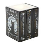 Quemador de Cera Cat Magick | Libro de Hechizos de Cerámica - Imagen 2