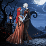 Figura Disney Jack y Sally | Pesadilla Antes de Navidad