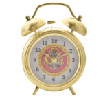 Despertador Hogwarts Harry Potter Dorado | Reloj Despertador Oficial