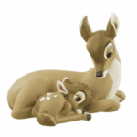 Figura Disney Baby Bambi con su Mamá 11 cm