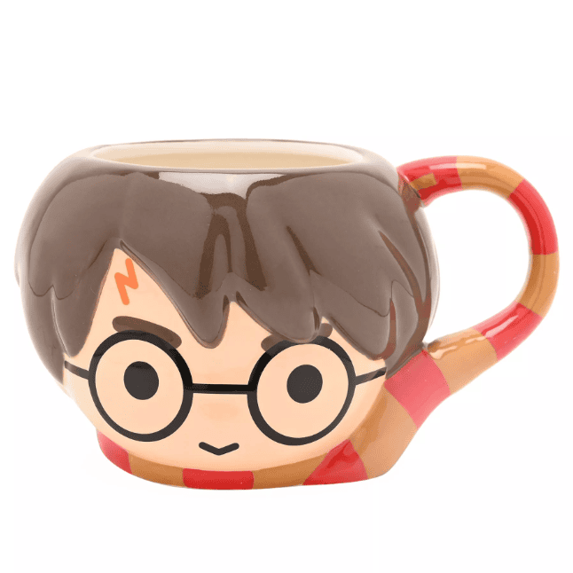 Taza 3D Harry Potter Chibi de Cerámica Taza 3D Harry Potter Chibi de Cerámica | Taza Oficial Harry Potter - Imagen 1
