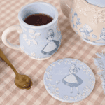 Set de 4 Posavasos de Cerámica Alicia en el País de las Maravillas Disney - Imagen 2