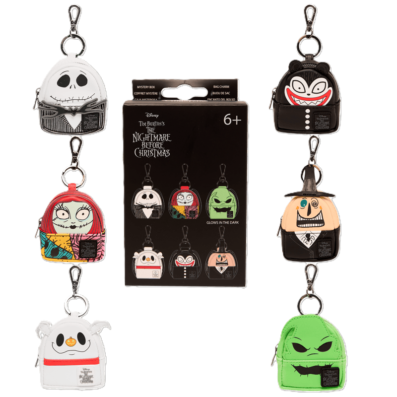 Llavero Sorpresa Loungefly Pesadilla Antes de Navidad – Mini Mochila Mystery Blind Box Llavero Sorpresa Loungefly Pesadilla Antes de Navidad – Mini Mochila Mystery Blind Box - Imagen 1