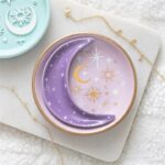Bandeja Joyero Luna Lila con Estrellas