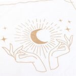 Paño de altar Luna y Manos - Imagen 2